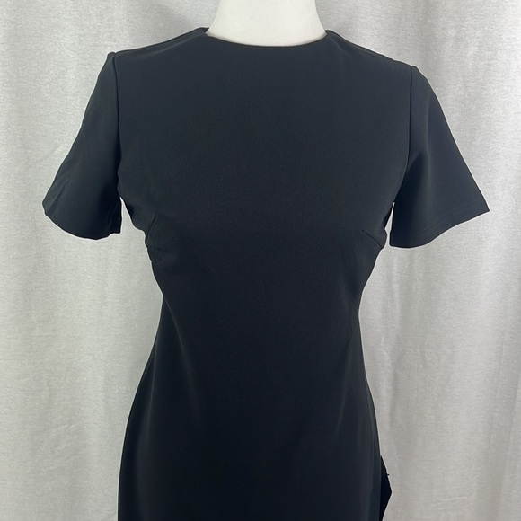 Lulus Art of Style Black Bodycon Backless Midi Dress Womens Size M NWT - Picture 6 of 16